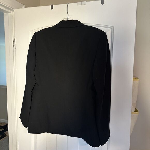 Tahari ASL Women's Black Two-Button Blazer Sport Coat Suit Jacket Size 6P - Picture 5 of 6